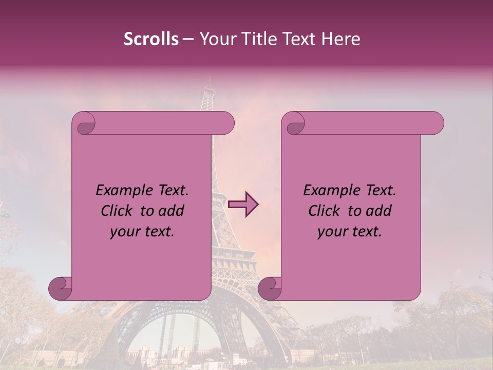 Sky Panorama City PowerPoint Template