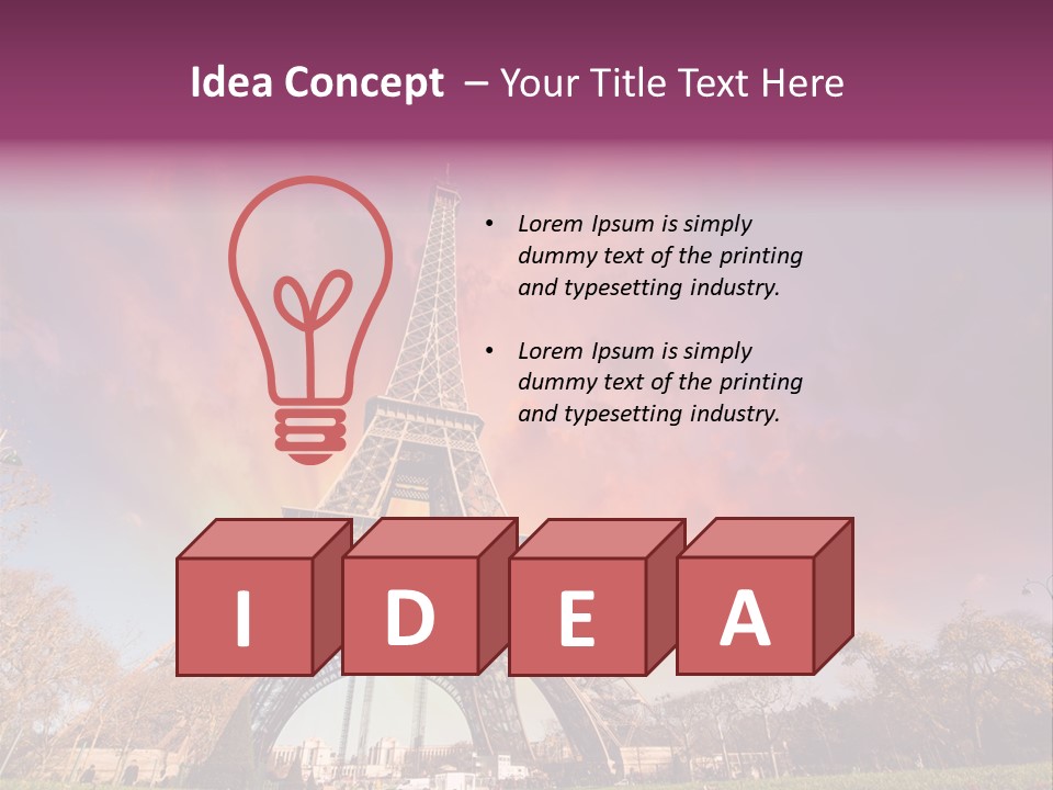 Sky Panorama City PowerPoint Template