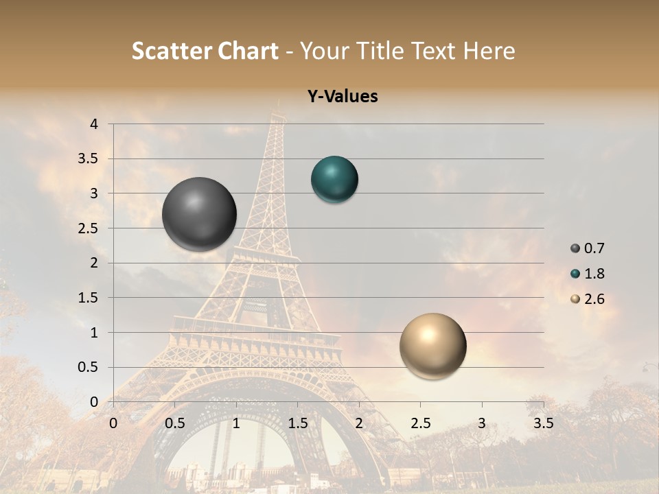 Grass Tower Wonder PowerPoint Template