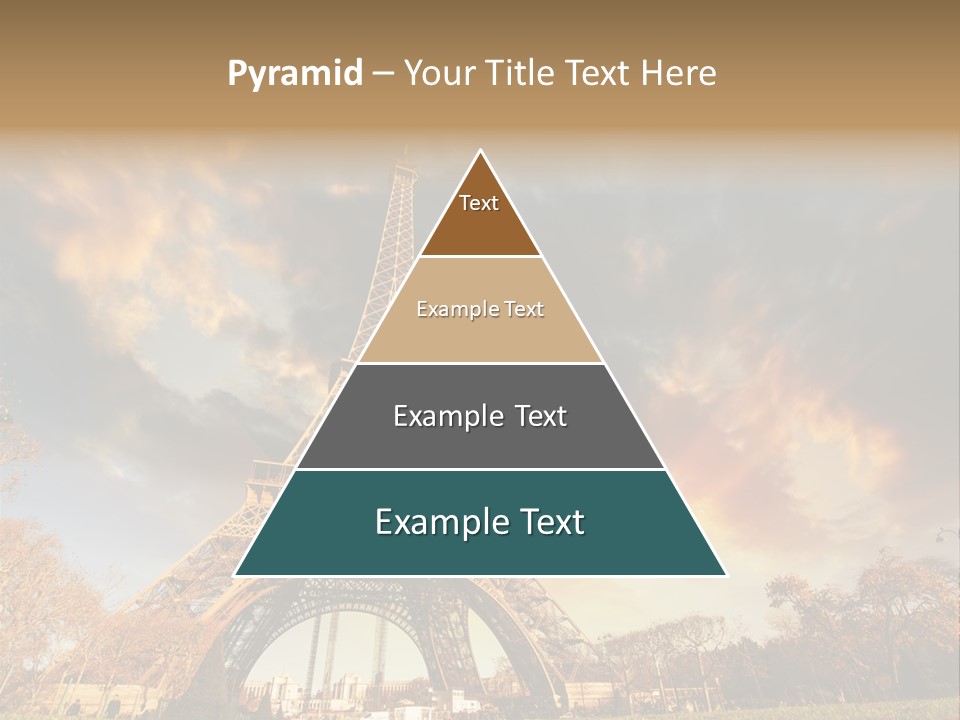 Grass Tower Wonder PowerPoint Template