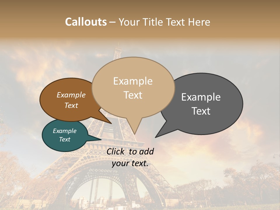 Grass Tower Wonder PowerPoint Template