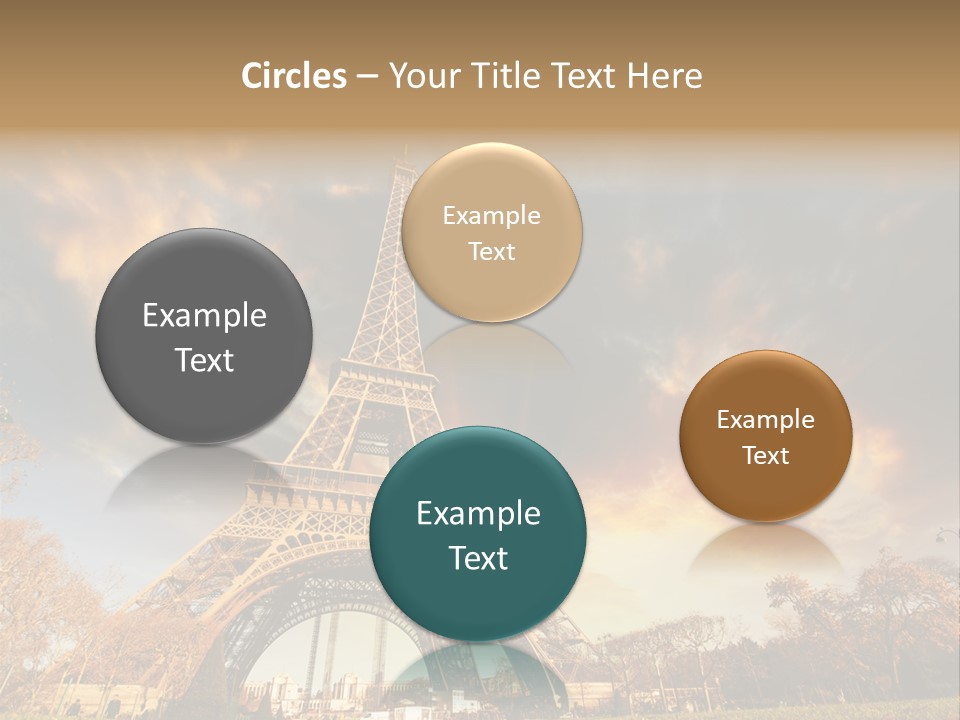 Grass Tower Wonder PowerPoint Template