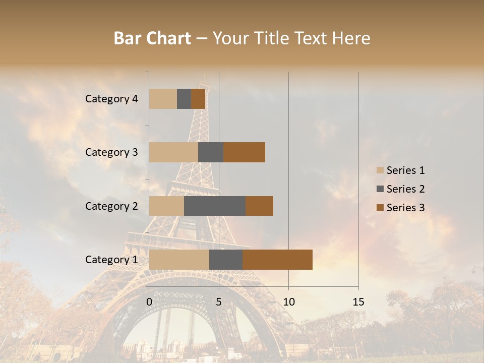 Grass Tower Wonder PowerPoint Template