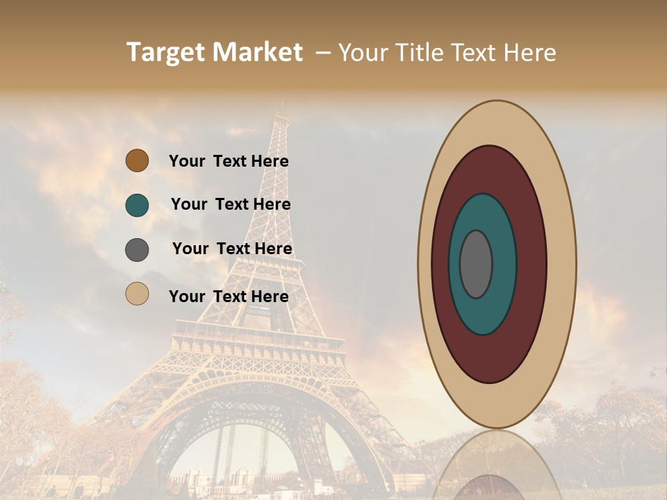 Grass Tower Wonder PowerPoint Template