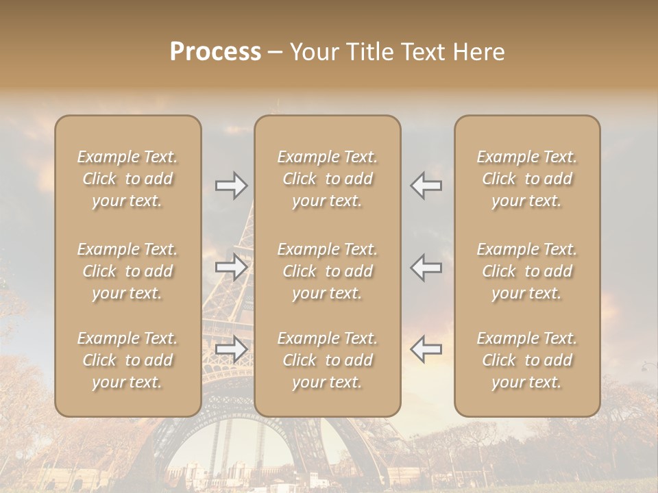 Grass Tower Wonder PowerPoint Template