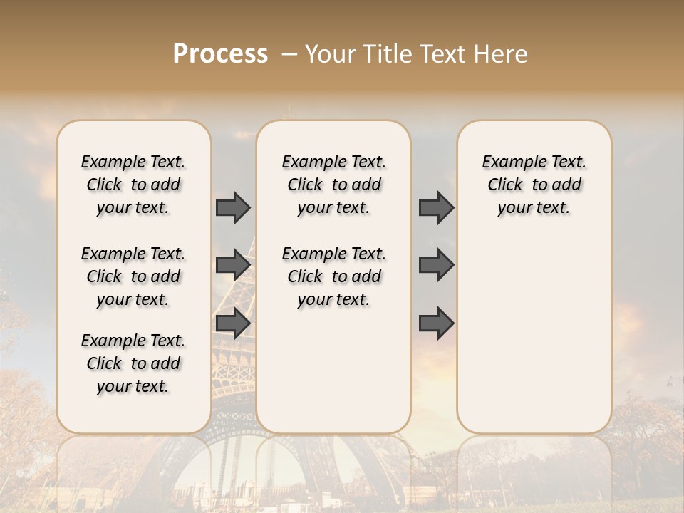 Grass Tower Wonder PowerPoint Template
