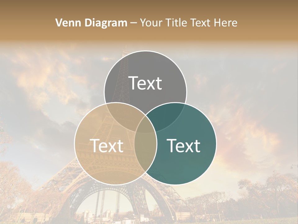 Grass Tower Wonder PowerPoint Template