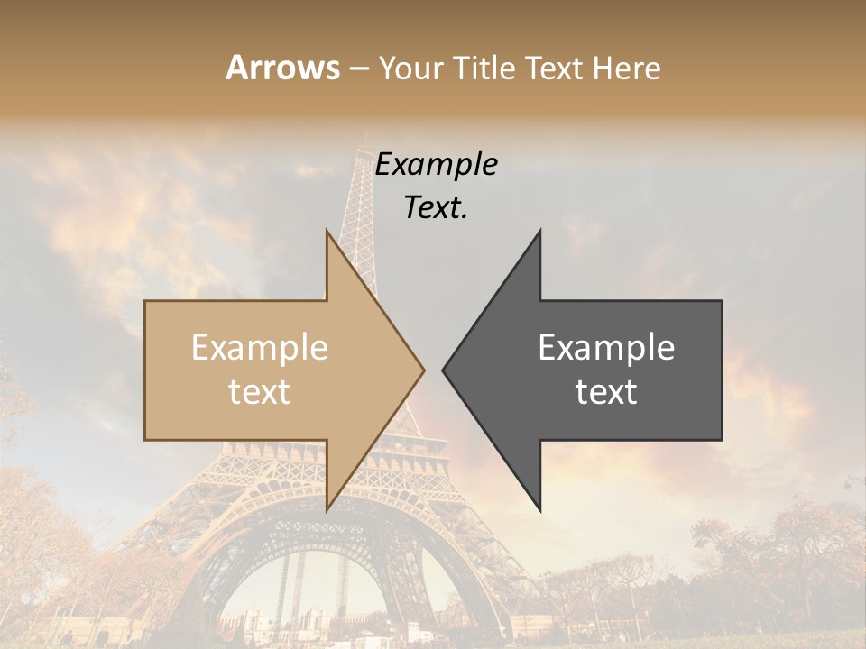 Grass Tower Wonder PowerPoint Template