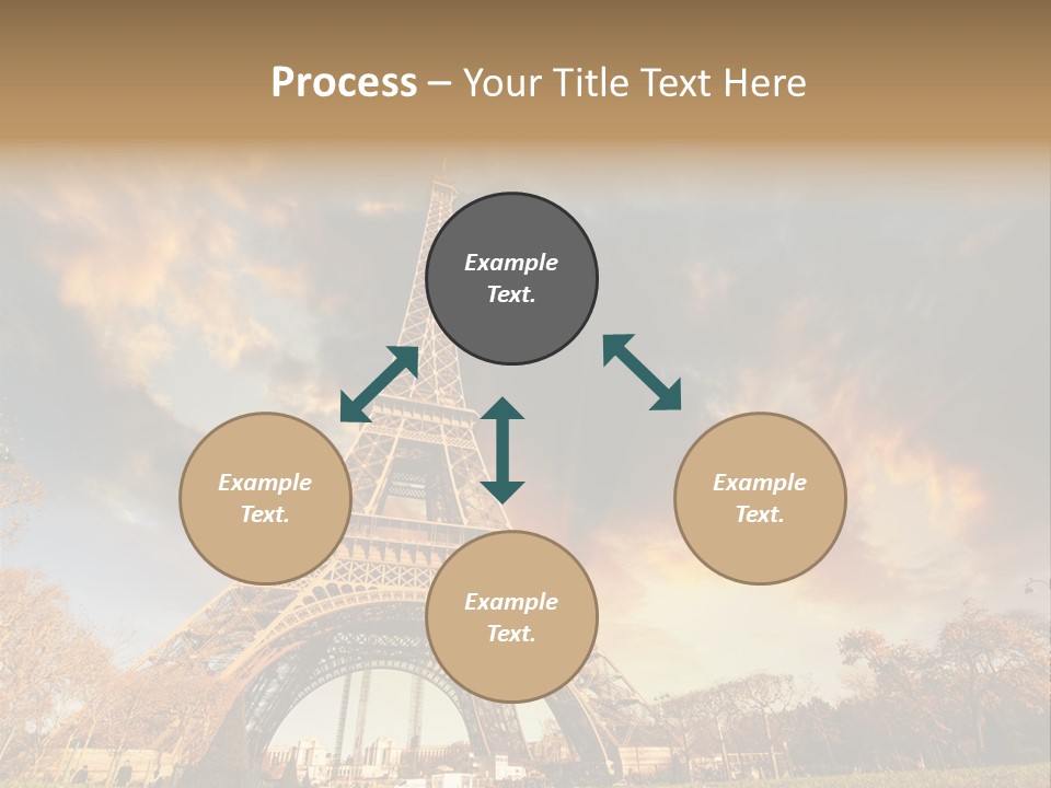 Grass Tower Wonder PowerPoint Template