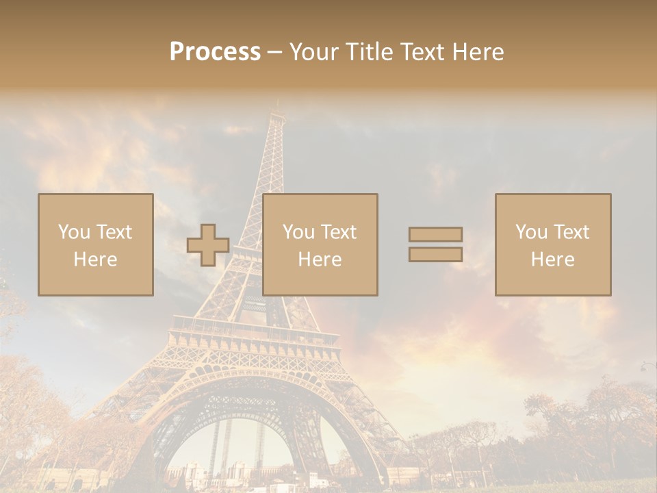 Grass Tower Wonder PowerPoint Template