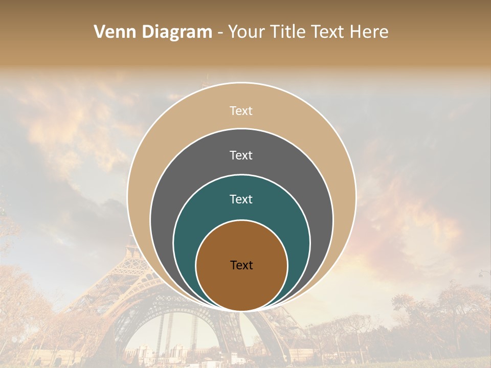 Grass Tower Wonder PowerPoint Template