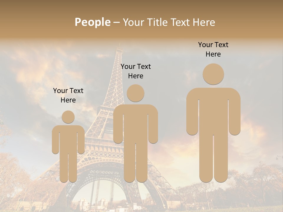 Grass Tower Wonder PowerPoint Template