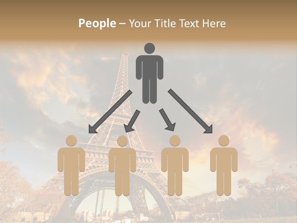 Grass Tower Wonder PowerPoint Template