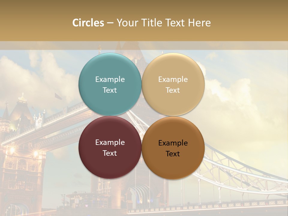 Europe Sunrise Cityscape PowerPoint Template