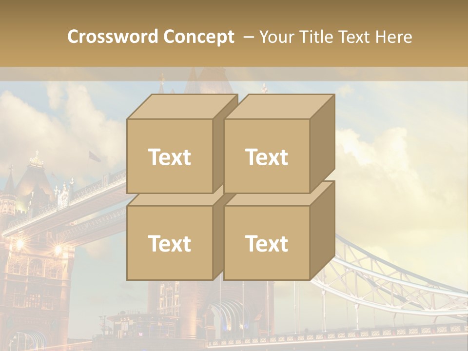 Europe Sunrise Cityscape PowerPoint Template