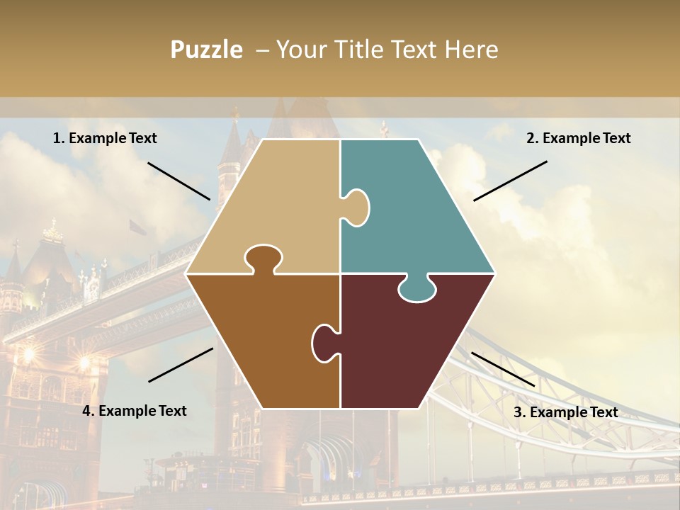 Europe Sunrise Cityscape PowerPoint Template