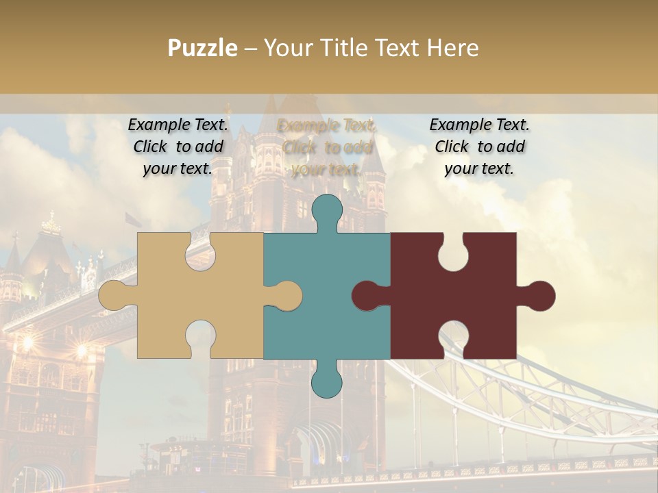 Europe Sunrise Cityscape PowerPoint Template