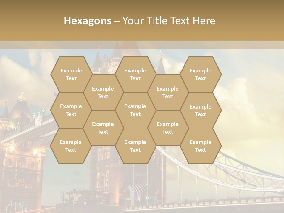 Europe Sunrise Cityscape PowerPoint Template