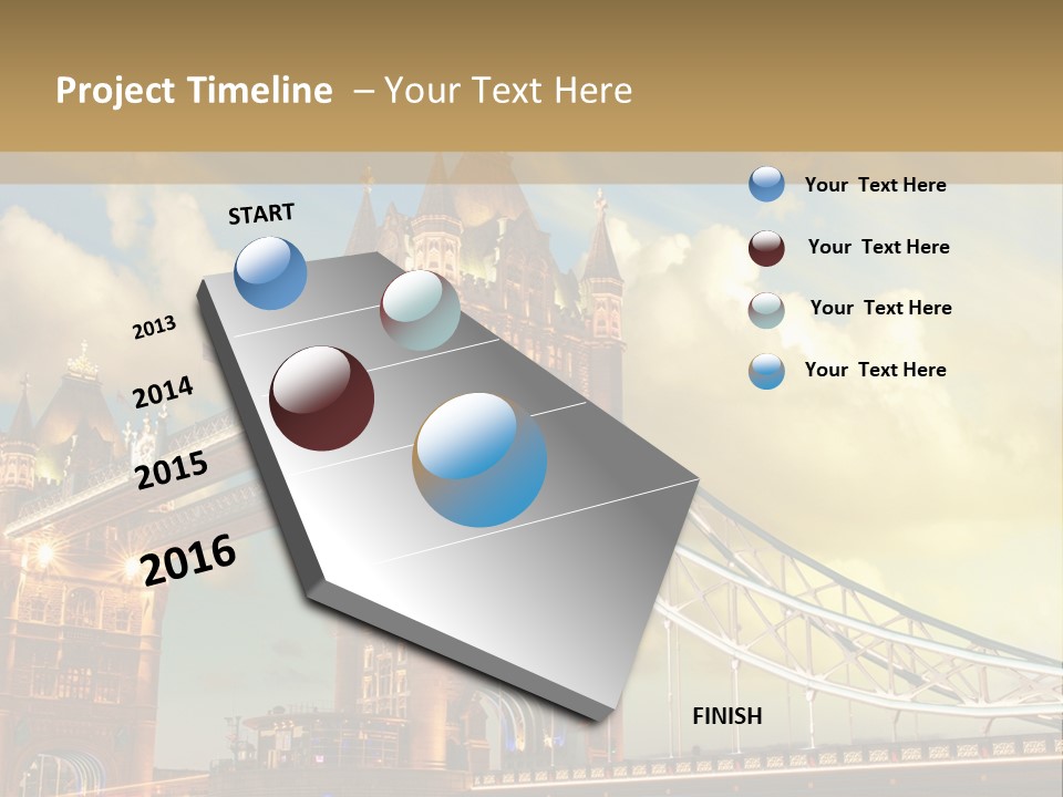Europe Sunrise Cityscape PowerPoint Template