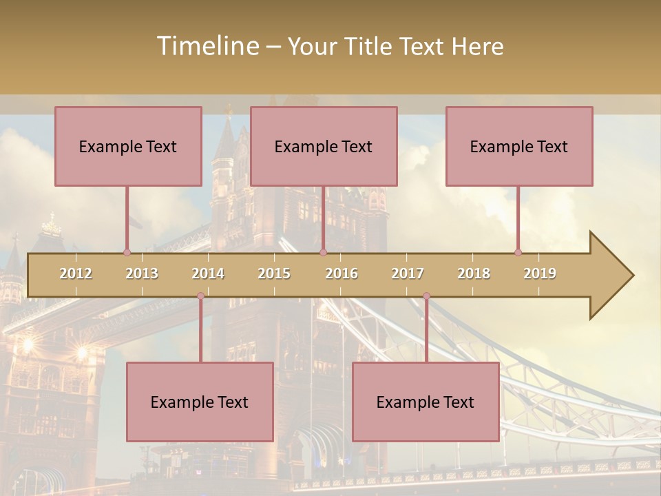 Europe Sunrise Cityscape PowerPoint Template