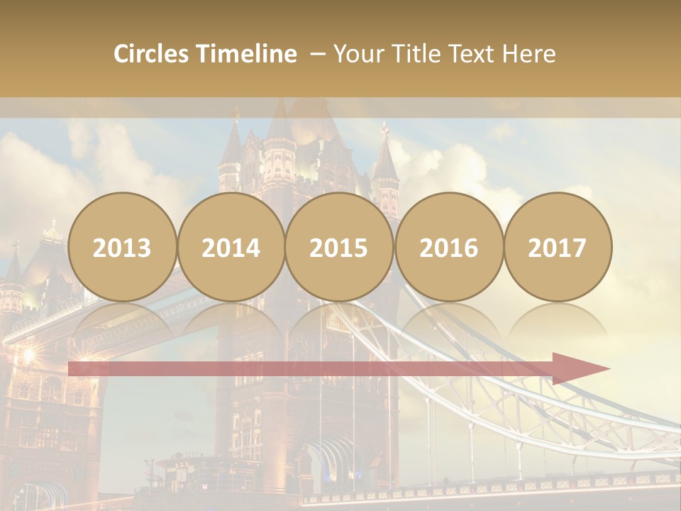 Europe Sunrise Cityscape PowerPoint Template