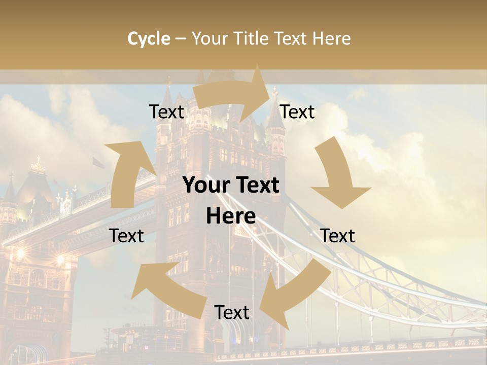 Europe Sunrise Cityscape PowerPoint Template