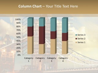 Europe Sunrise Cityscape PowerPoint Template