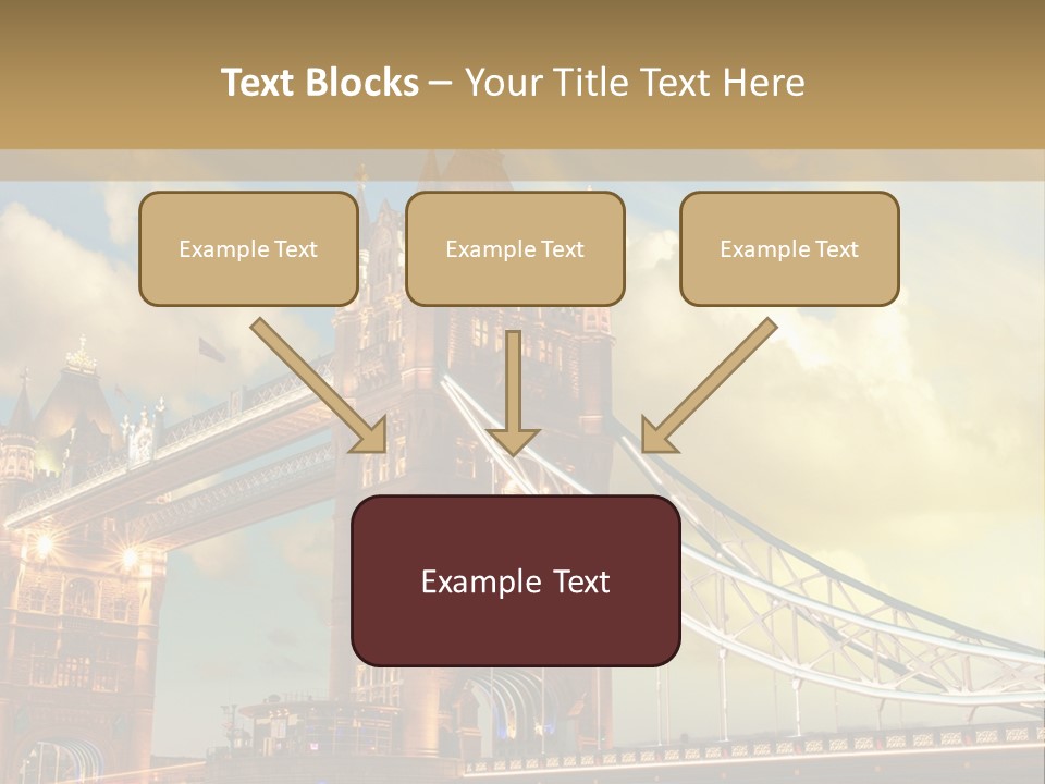 Europe Sunrise Cityscape PowerPoint Template