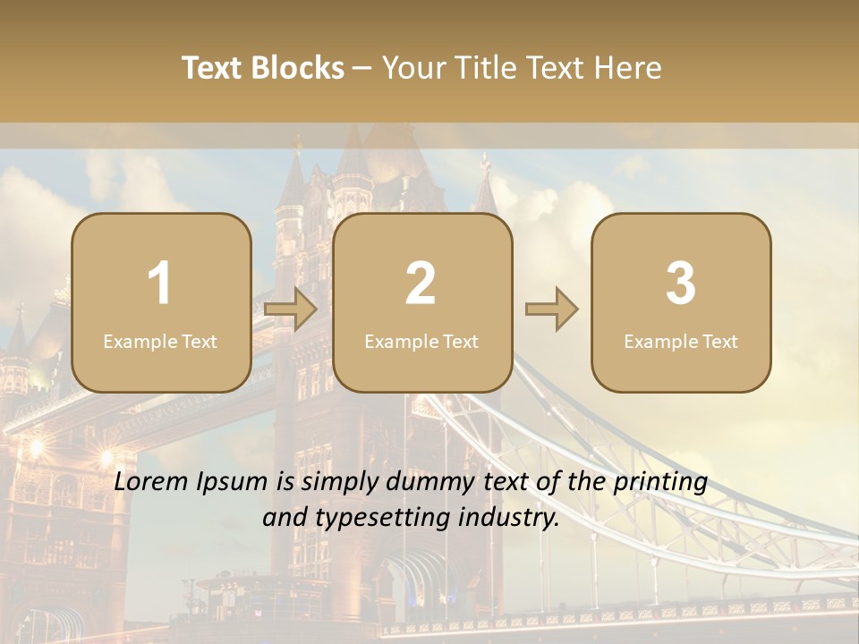 Europe Sunrise Cityscape PowerPoint Template