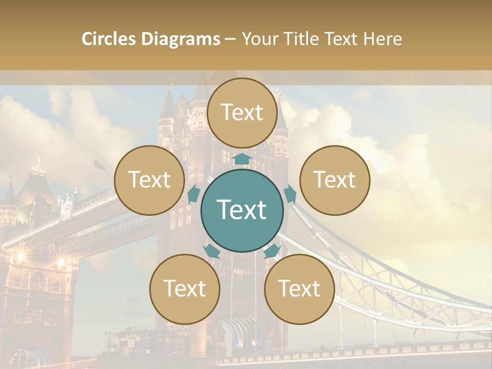 Europe Sunrise Cityscape PowerPoint Template