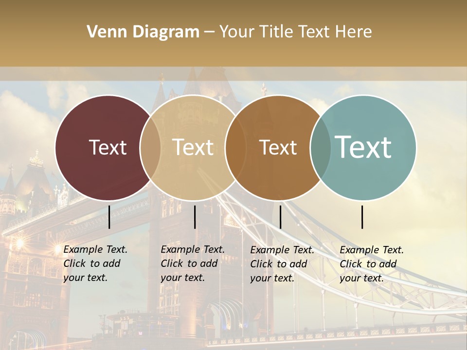 Europe Sunrise Cityscape PowerPoint Template