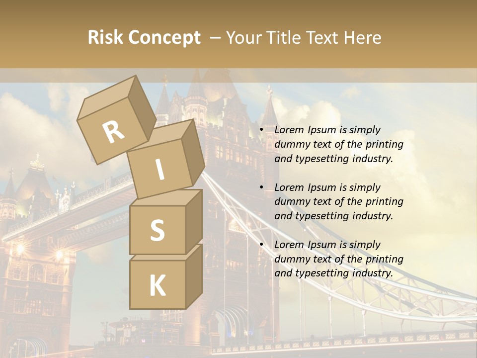 Europe Sunrise Cityscape PowerPoint Template