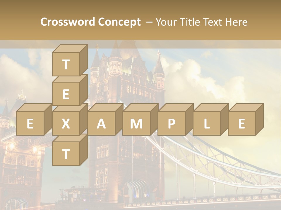 Europe Sunrise Cityscape PowerPoint Template