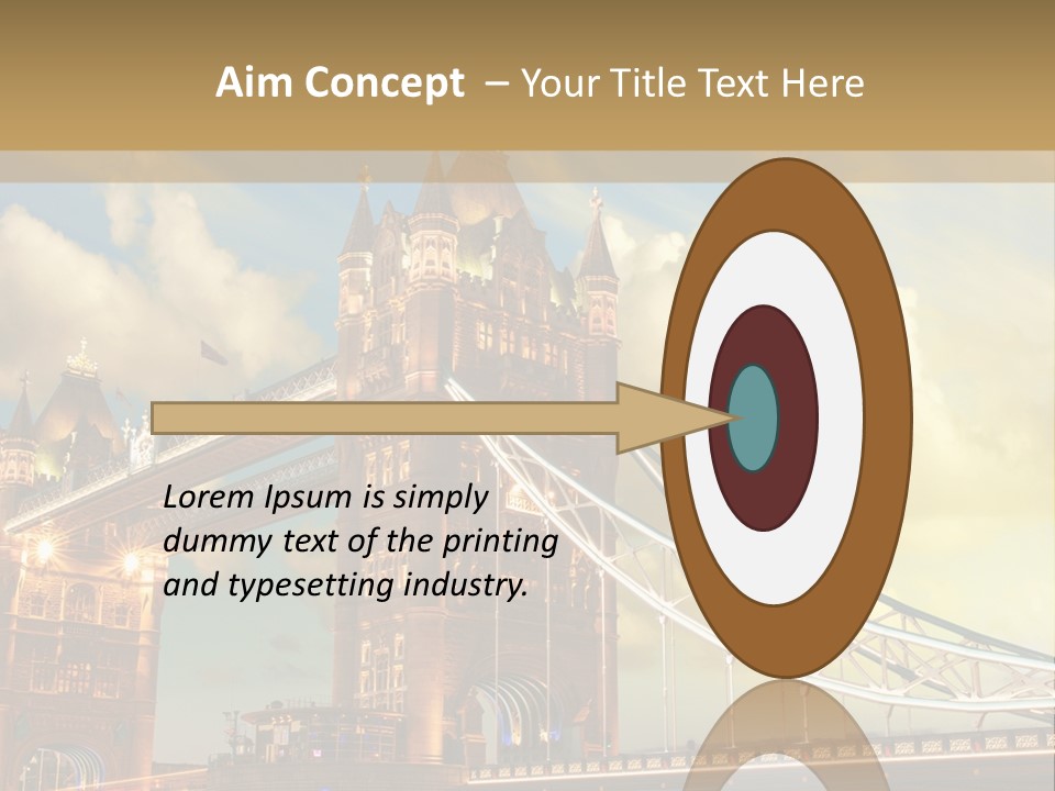 Europe Sunrise Cityscape PowerPoint Template