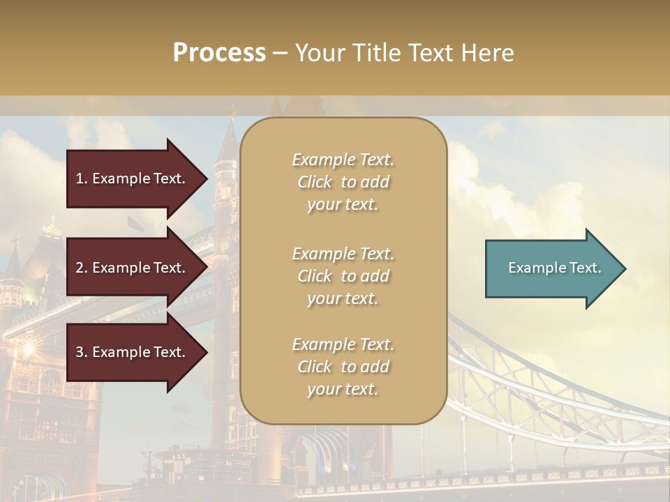 Europe Sunrise Cityscape PowerPoint Template