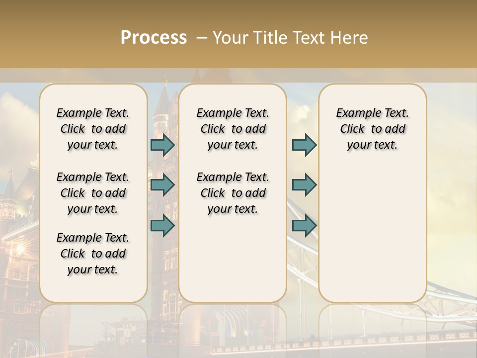 Europe Sunrise Cityscape PowerPoint Template