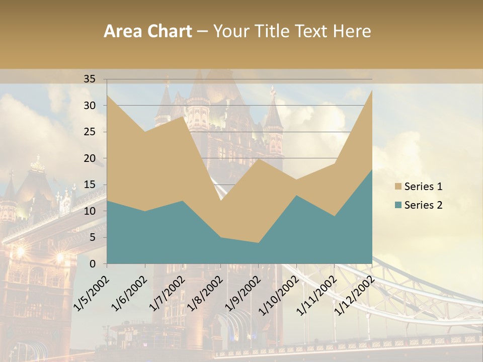 Europe Sunrise Cityscape PowerPoint Template