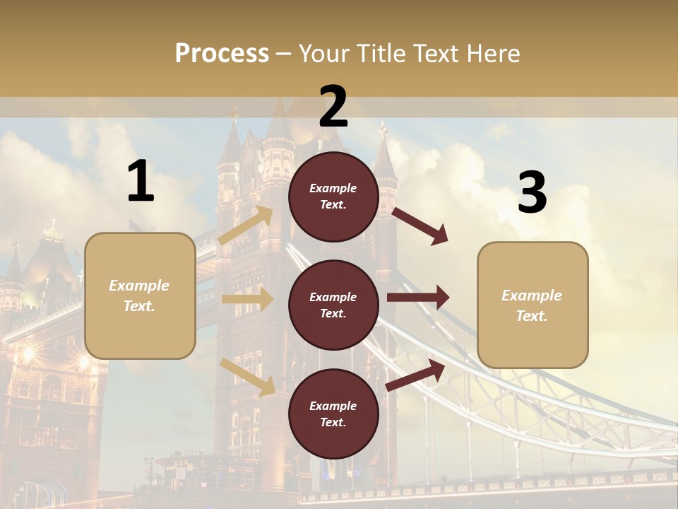 Europe Sunrise Cityscape PowerPoint Template