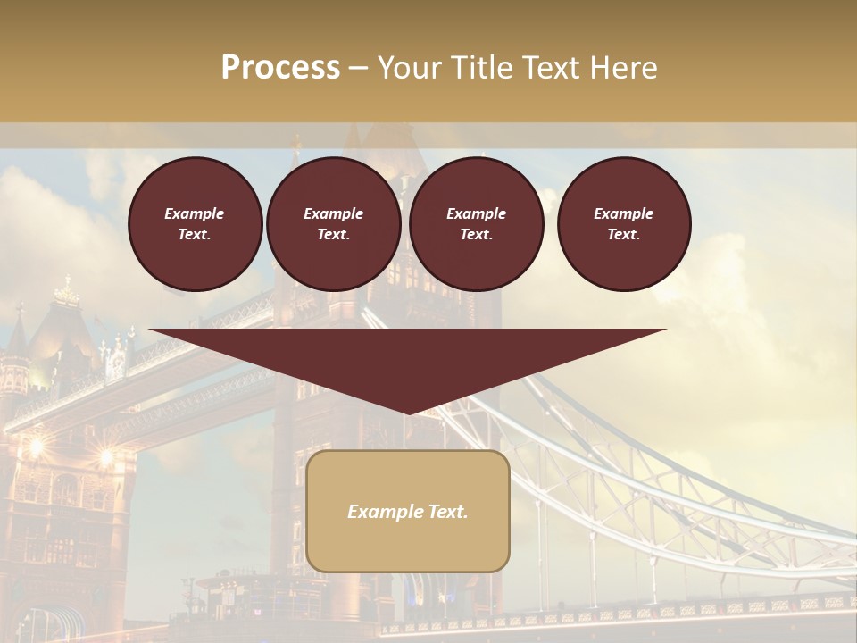 Europe Sunrise Cityscape PowerPoint Template