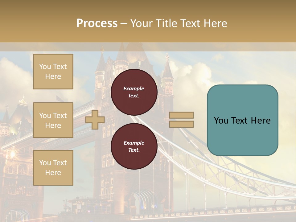 Europe Sunrise Cityscape PowerPoint Template