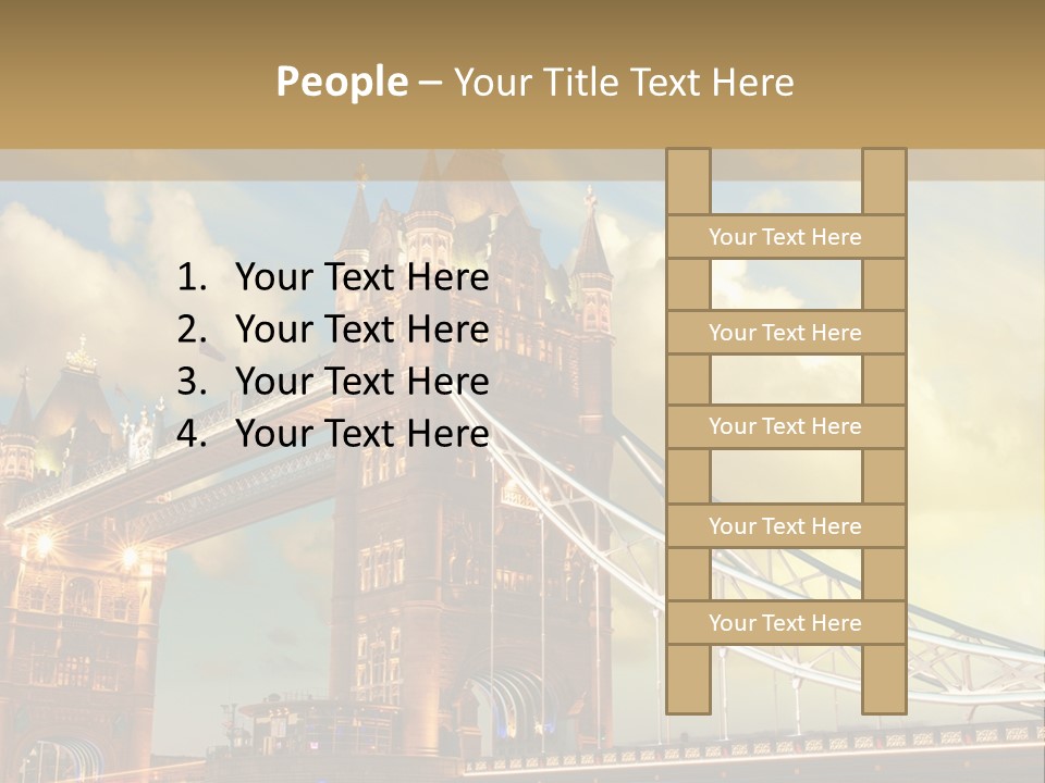 Europe Sunrise Cityscape PowerPoint Template