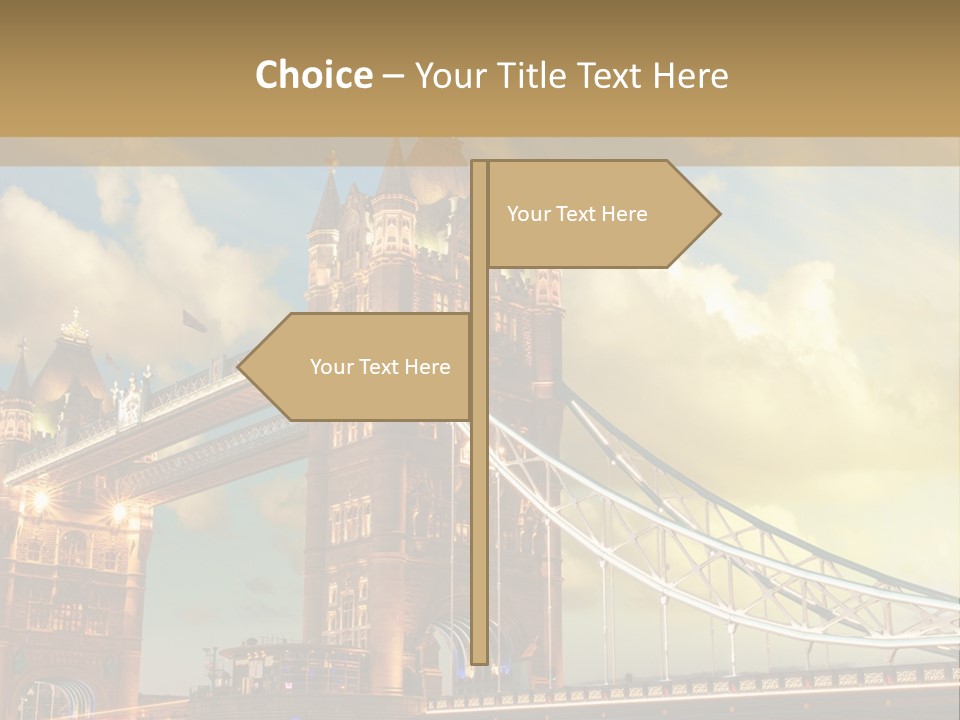 Europe Sunrise Cityscape PowerPoint Template