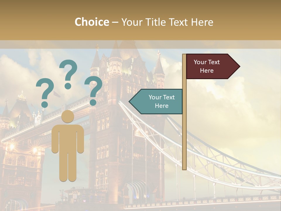 Europe Sunrise Cityscape PowerPoint Template