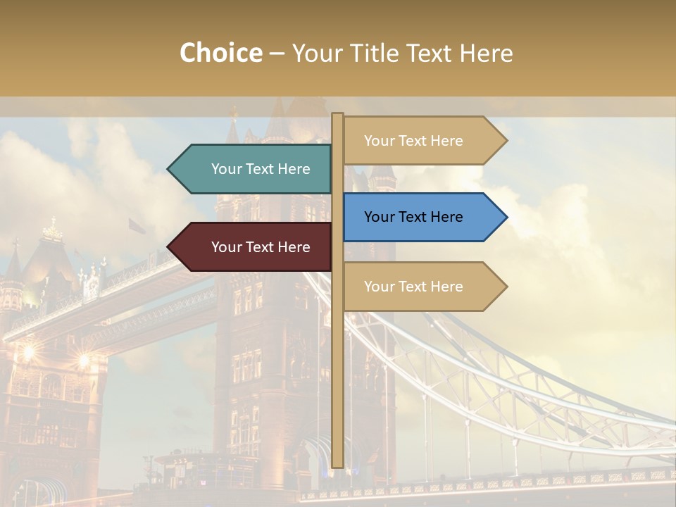 Europe Sunrise Cityscape PowerPoint Template