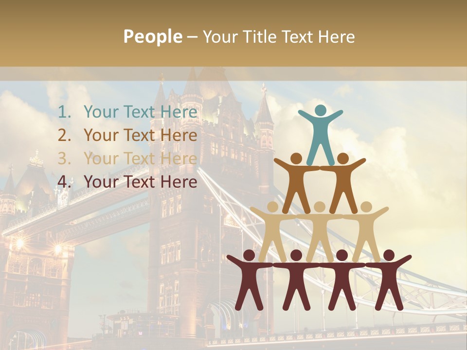 Europe Sunrise Cityscape PowerPoint Template