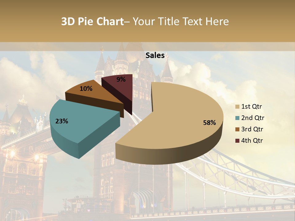 Europe Sunrise Cityscape PowerPoint Template