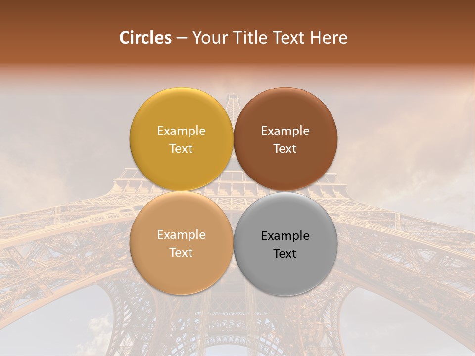 Iron Monument City PowerPoint Template