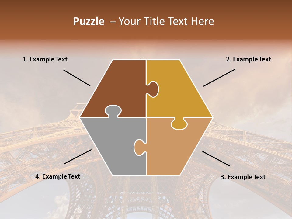 Iron Monument City PowerPoint Template