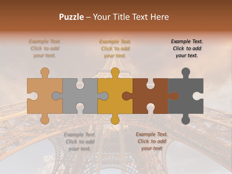 Iron Monument City PowerPoint Template