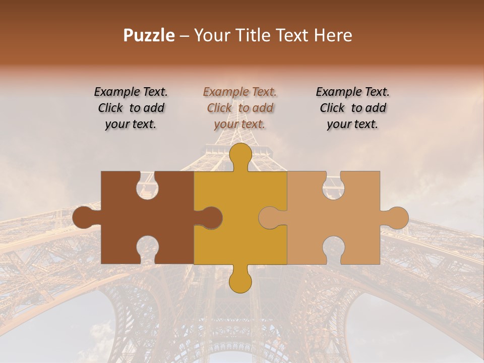 Iron Monument City PowerPoint Template